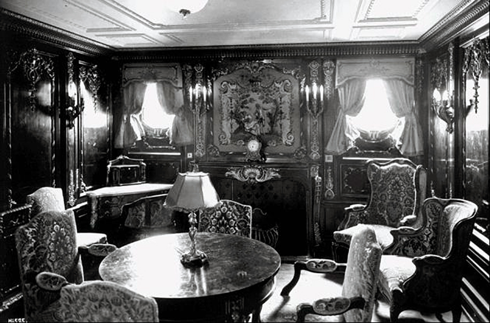 Parlor Suite on Titanic
