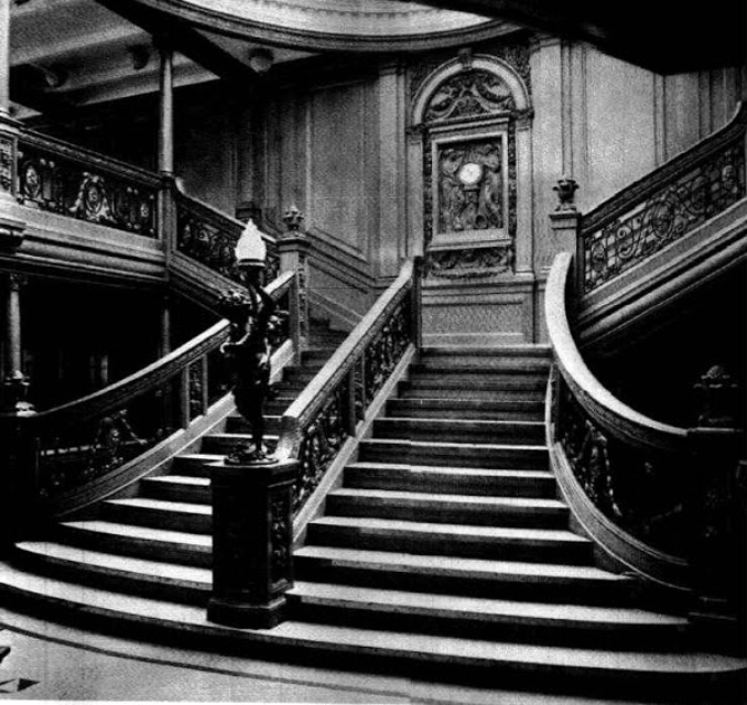 Grand Staircase of the Titanic
