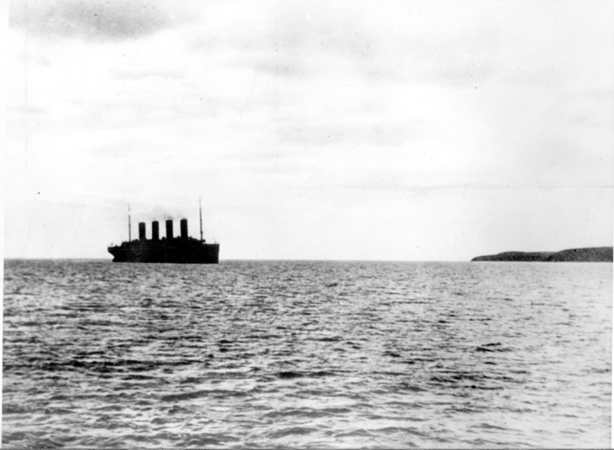 Last image of Titanic