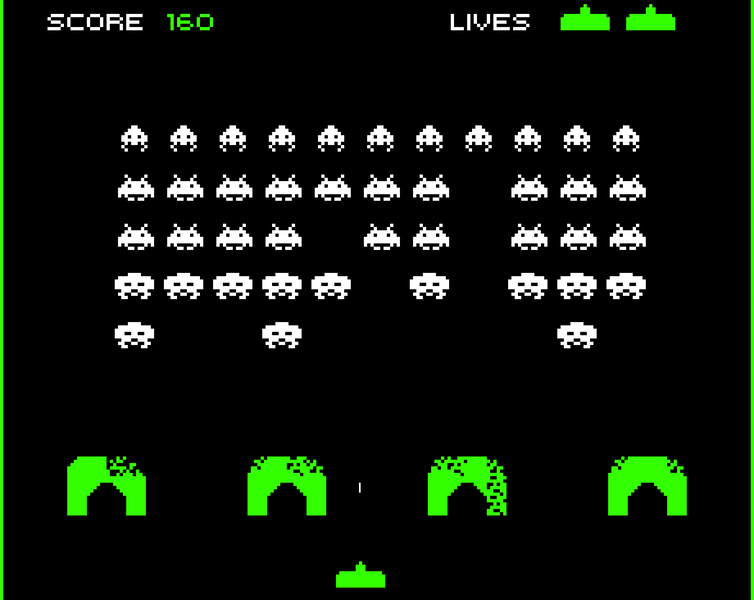 Arcade game Space Invaders